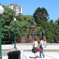 Ein Platz im Herzen von Buenos Aires, Argentinien