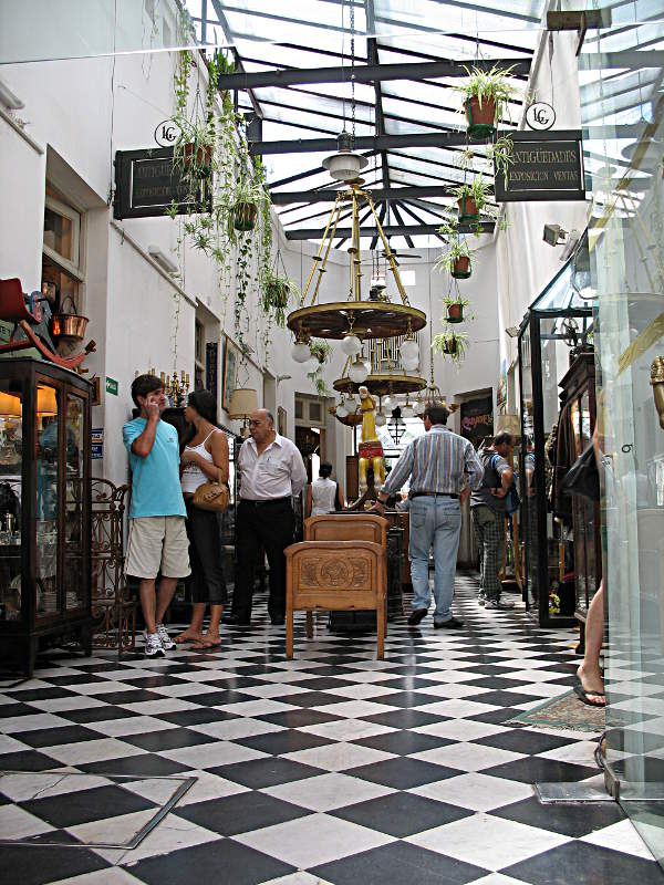 Einkaufspassage in San Telmo, Buenos Aires