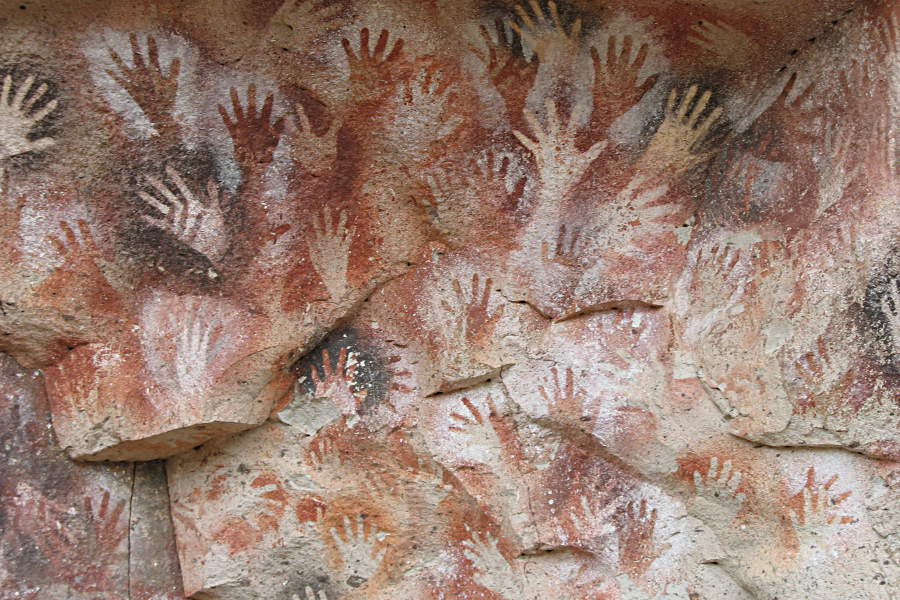 Steinzeitliches Graffitti: Die Cuevas de las Manos