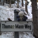 Der Esel am Thomas-Mann-Weg