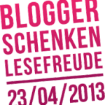 Das Logo zur Aktion "Blogger schenken Lesefreude"