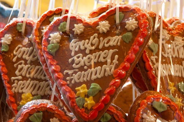 Freimarkt Bremen - Lebkuchenherz