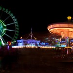 Freimarkt Bremen - Riesenrad und Kettenkarussel