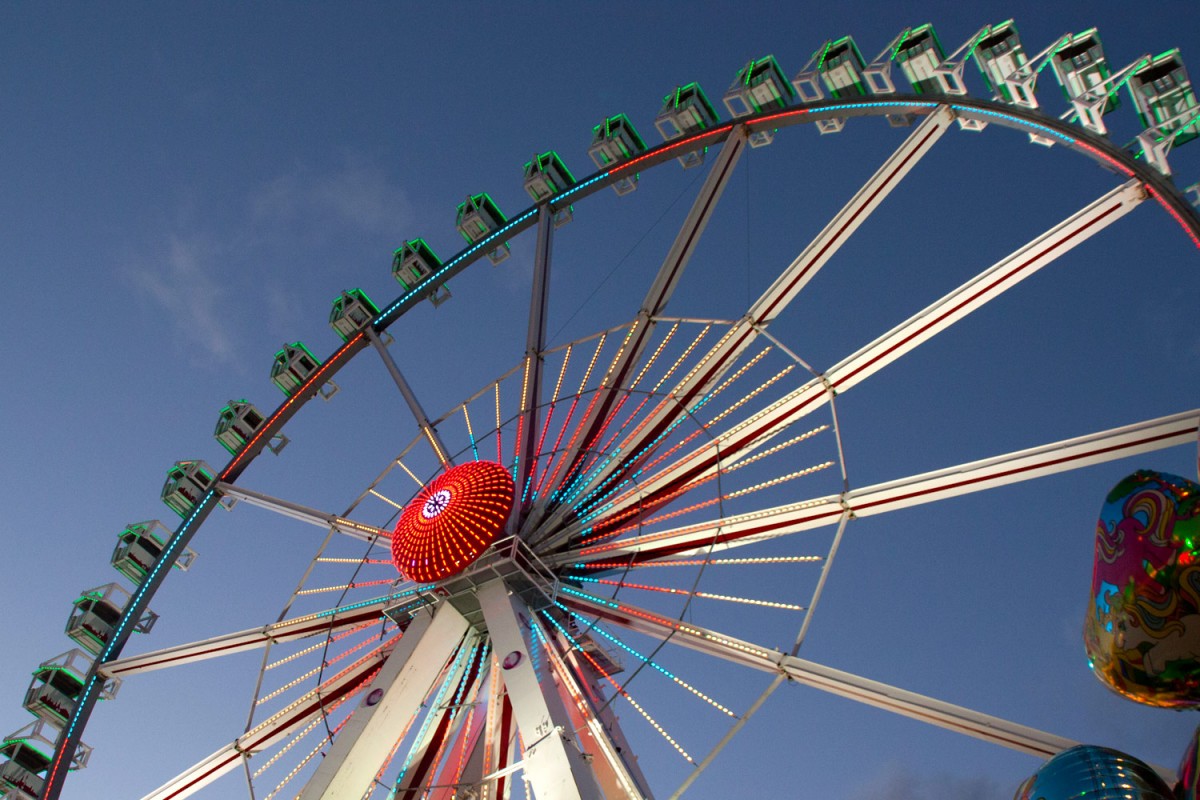 Riesenrad auf dem Bremer Freimarkt