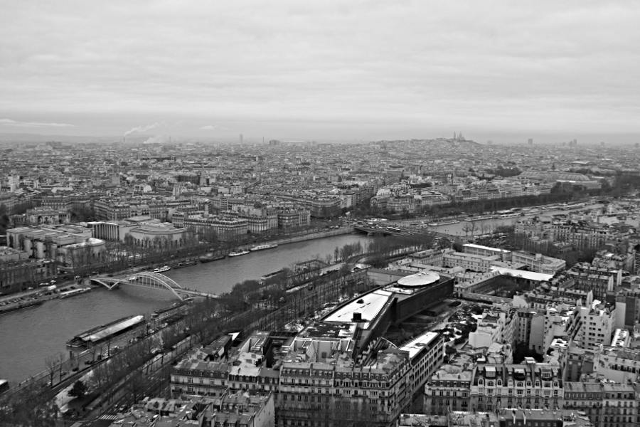 Paris von oben - Blick vom Eiffelturm
