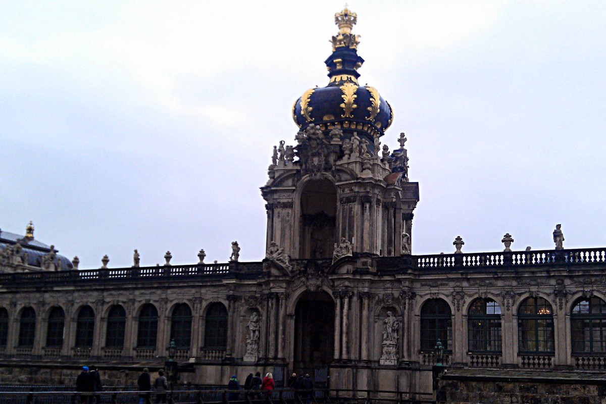 Das Kronentor am Dresdener Zwinger