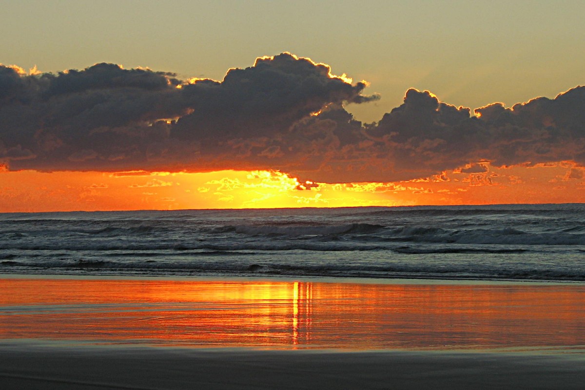 Sonnenaufgang Fraser Island