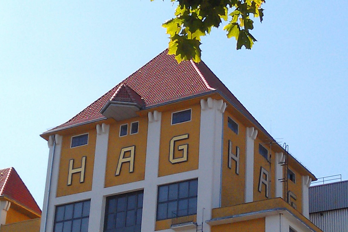 Kaffee Hag Gebäude in der Überseestadt Bremen