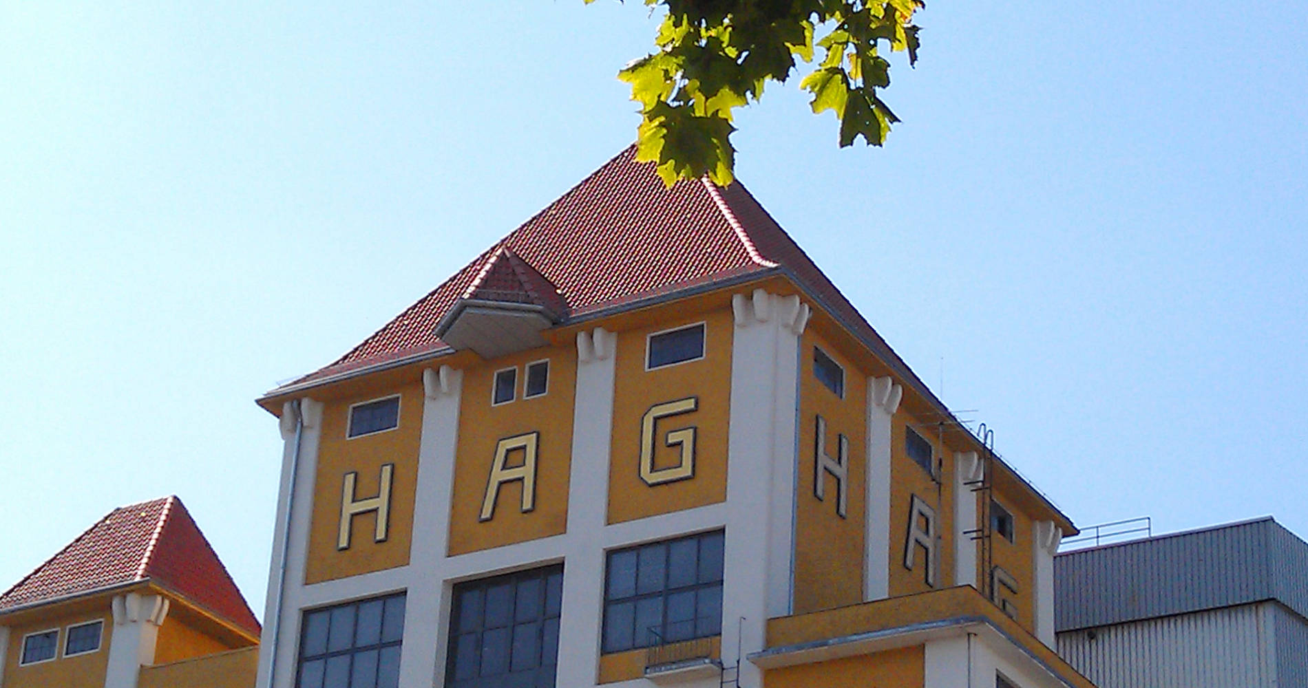 Kaffee Hag Gebäude in der Überseestadt Bremen