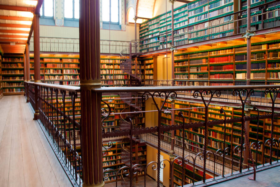 Oase der Ruhe - die Bibliothek im Amsterdamer Rijksmuseum