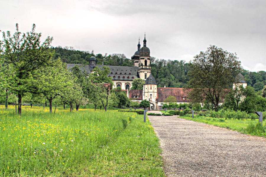 Das Kloster Schöntal am Kulturwanderweg Jagst