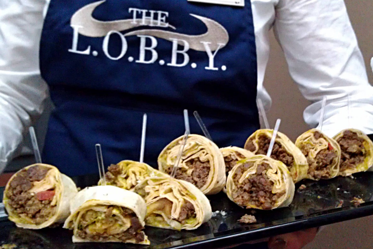 Fingerfood bei der Eröffnung des neuen Restaurants im Radisson Blu Bremen