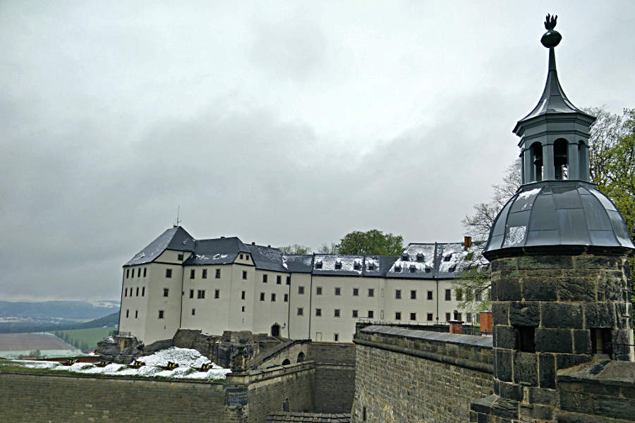 Die Georgenburg auf der Festung Königstein