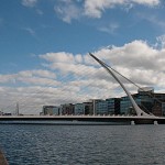 Dublin Samuel Beckett Bridge - aus jedem Blickwinkel eine Augenweide