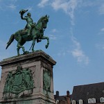 Statue von Großherzog Wilhelm II auf dem gleichnamigen Platz (Place Guillaume II)