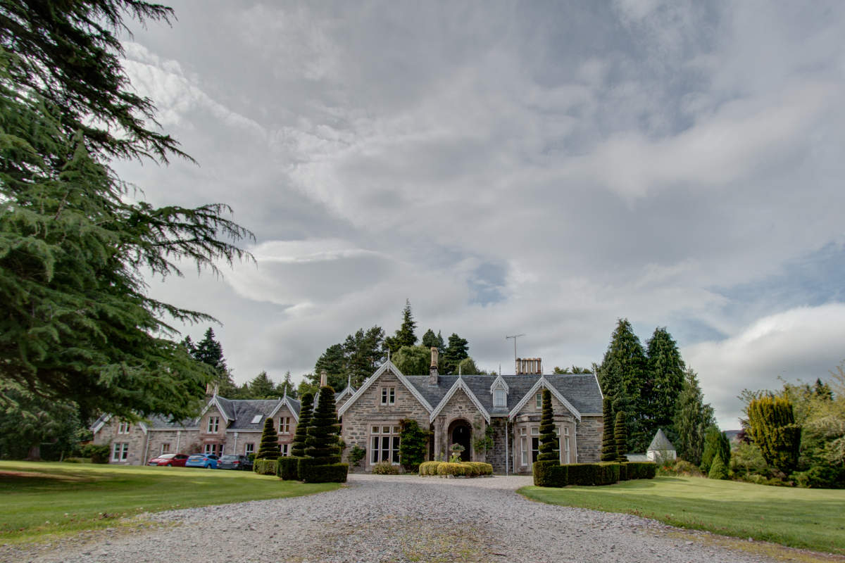 Unser Ferienhaus in Schottland - Scatwell House in der Nähe von Inverness (c) Carolin Hinz www.esel-unterwegs.de